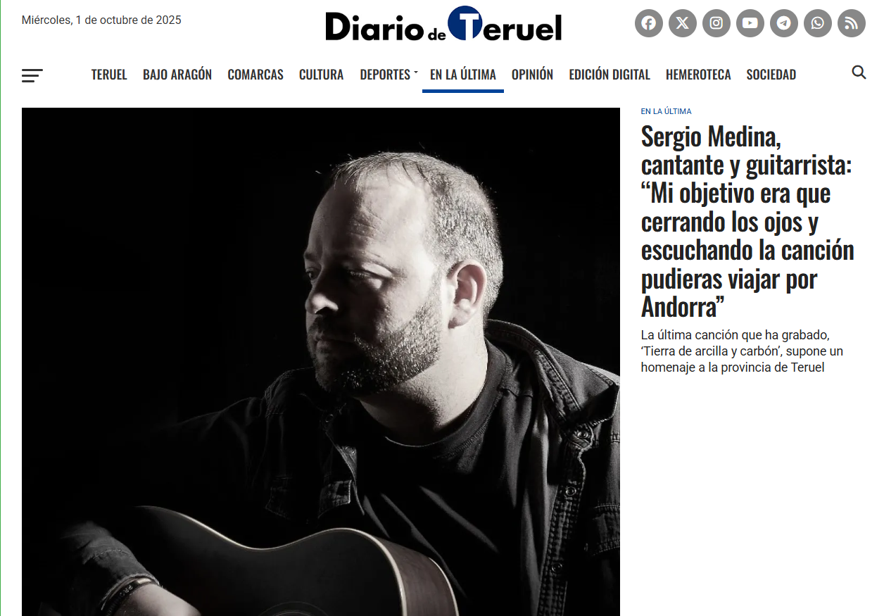 Diario de Teruel (Tierra de arcilla y carbón)